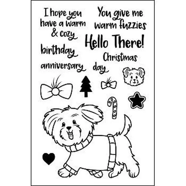 Crafts & Sewing The Stamps of Life sweater4Cookie Clear Stamp Set