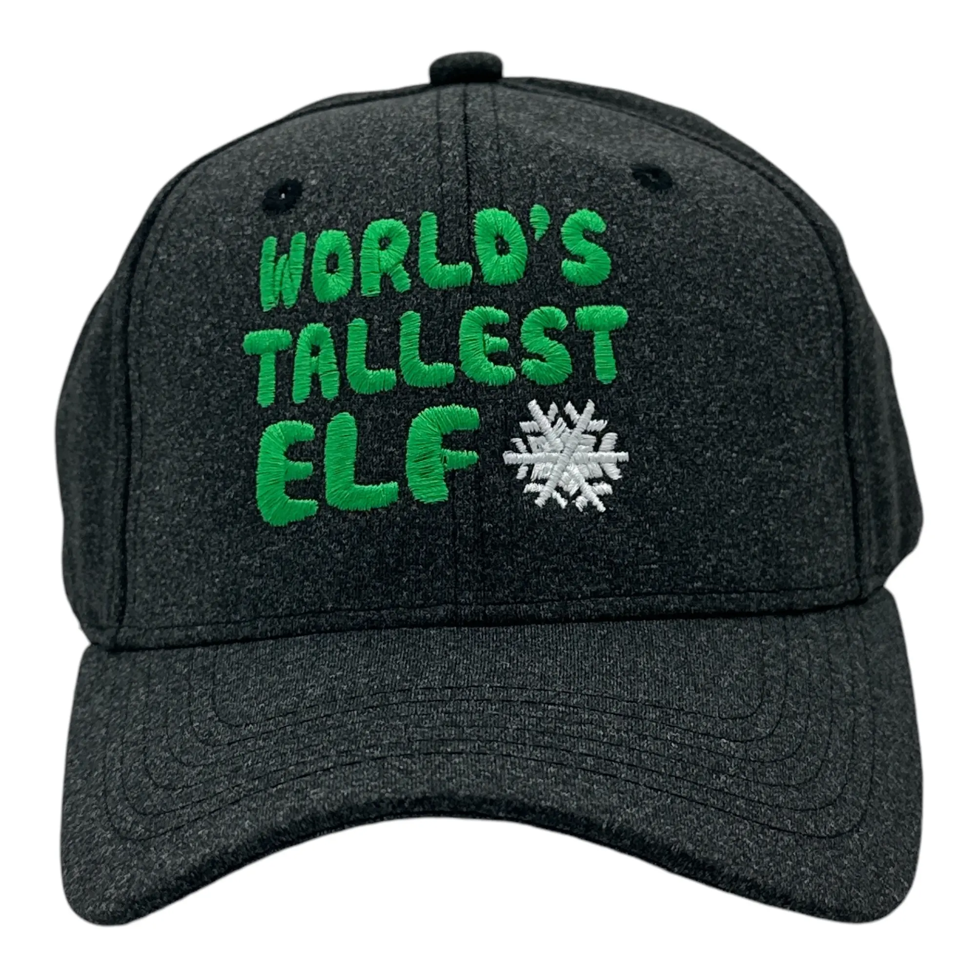 Worlds Tallest Elf Hat Funny Sarcastic Christmas Novelty Cap Funny Hats Christmas  Funny Sarcastic  Novelty Caps for Men Black - Standard