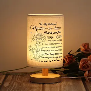Gifts for Mother in Law, Birthday Mother in Law Gifts from Daughter in Law Beautiful Lamp Mothers Day Gifts for Bedside Home Decoration