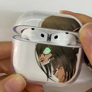 Attack on Titan Giant Case Anime inspired Wireless Earphone Protective Case Manga Case Cover Earphone Case