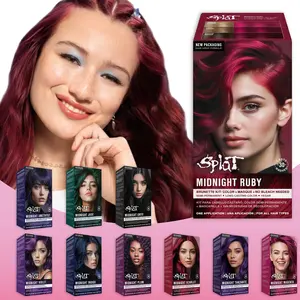 Splat Midnight Semi-Permanent Hair Dye Kit – No Bleach Required, Bold and Vibrant Color Splat Midnight Semi-Permanent Hair Dye Kit – No Bleach Required, Bold and Vibrant Color