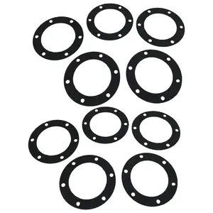 Torque 10 PCS Hubcap Gasket 343-4024 Hub Cap Gasket with 6 Hole (Replaces Stemco 330-3024) (10 x TR3303024)