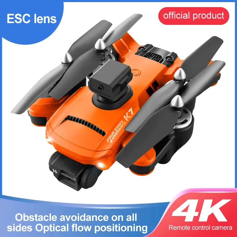 UNO1RC NM59290 Drone 5G Wi-Fi FPV Brushless Motor Optical Flow Localization 360 Deg Laser Obstacle Avoidance 4K HD Dual Camera RC Quadcopter Toy