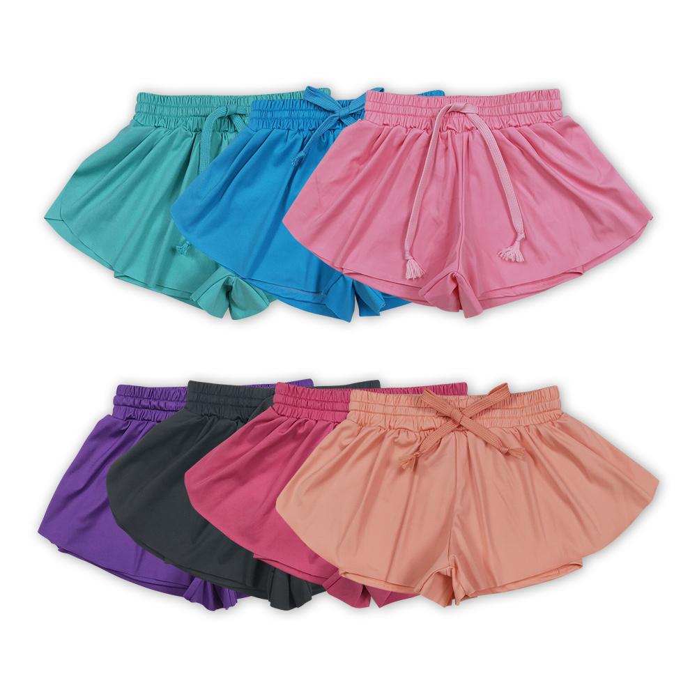 Athletic Active Flowy Butterfly Girls Shorts Athletic Active Flowy Butterfly Girls Shorts
