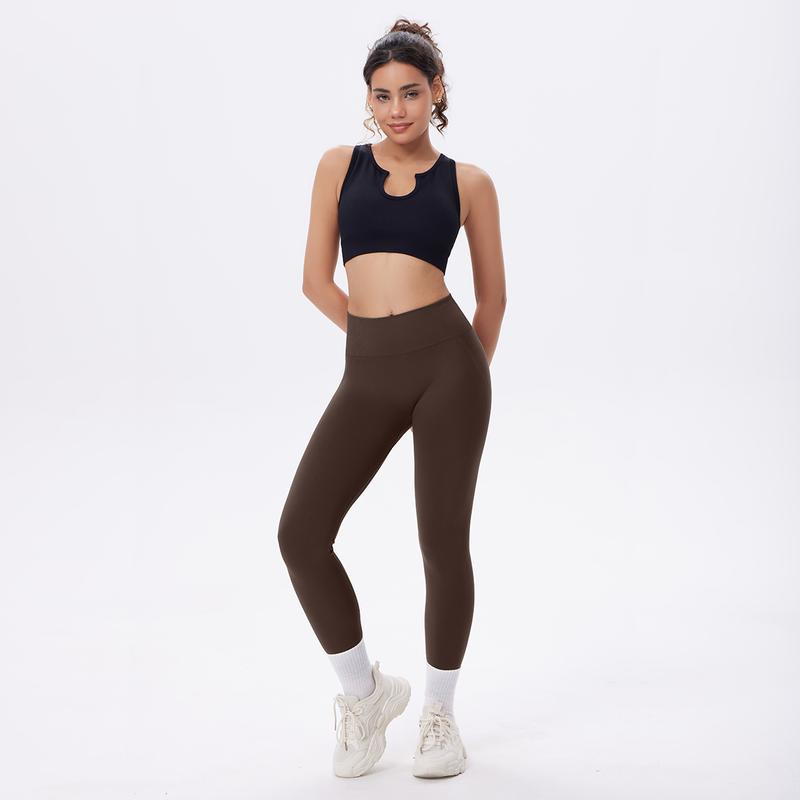 OQQ Women's High Waist Leggings For Women - Comfortable & Stylish - Perfect For Gym & Daily Wear