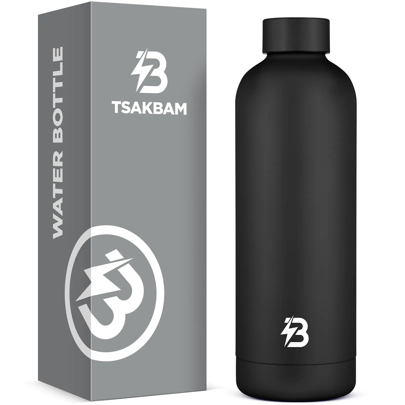 Insulated Water Bottle with Lid, 25 oz Reusable Leak-Proof Travel Mug, Metal Stainless Steel Portable Travel Cup for Sports, Gym, Outdoor