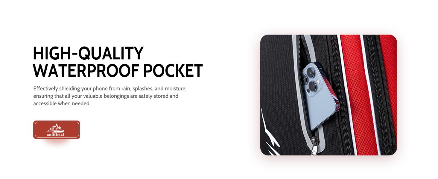 uniHimal 14-Way Soundless Golf Cart Bag Pro with Full Length Divider Top, Golf Bag for Men with Handles and Rain Cover