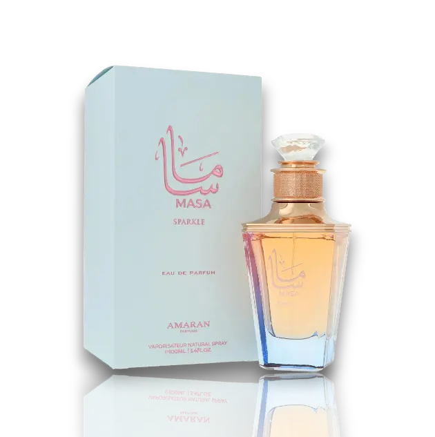 Amaran | Masa | Sparkle | Women's Fragrance | 100 ML 3.4 OZ | Eau De Parfum | Tangerine - Calone & Apple