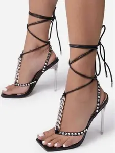 High Class Babe Black Women's Heels