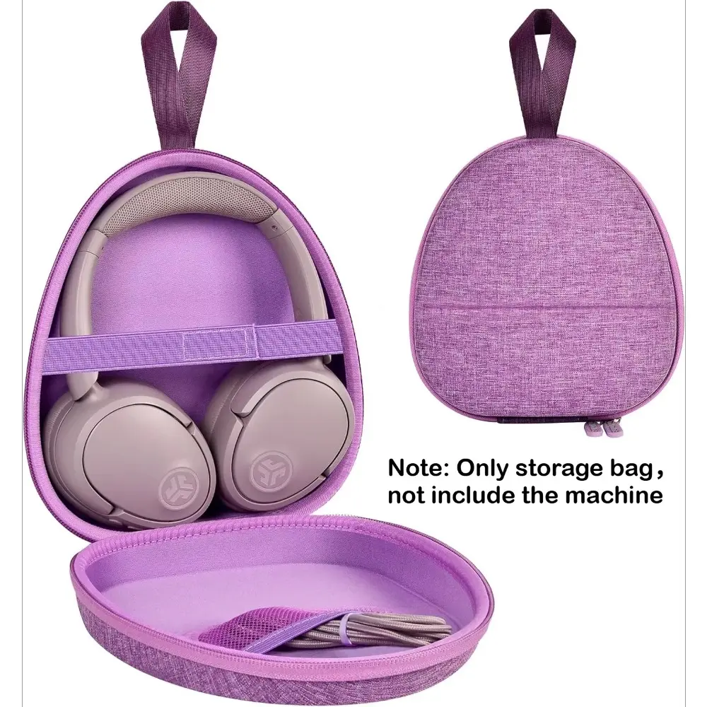 Universal Headphones Case for JLab/for JBL Tune 510BT 720BT 770NC 520BT/ for Sony WH-CH520 WH-CH720N/ for BERIBES/for Soundcore Q20i Over-Ear Headphones, Stylish Design, Headphones Storage Bag- (Case only)