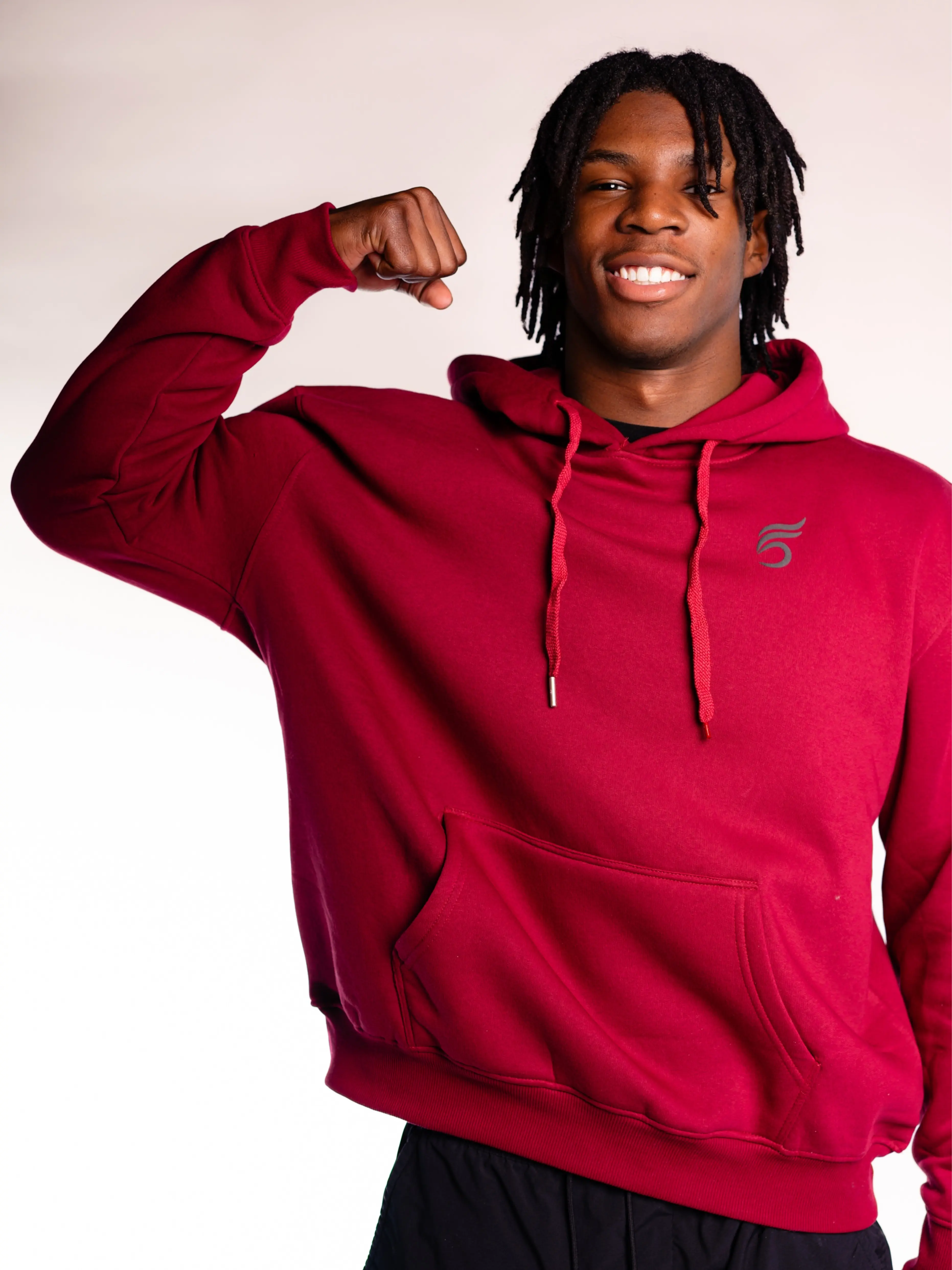 CLASSIC SIDELINE HOODIE - MOODY MAROON