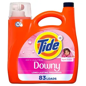 117 oz. Ultra April Fresh Scent Liquid Laundry Detergent (83-Loads)