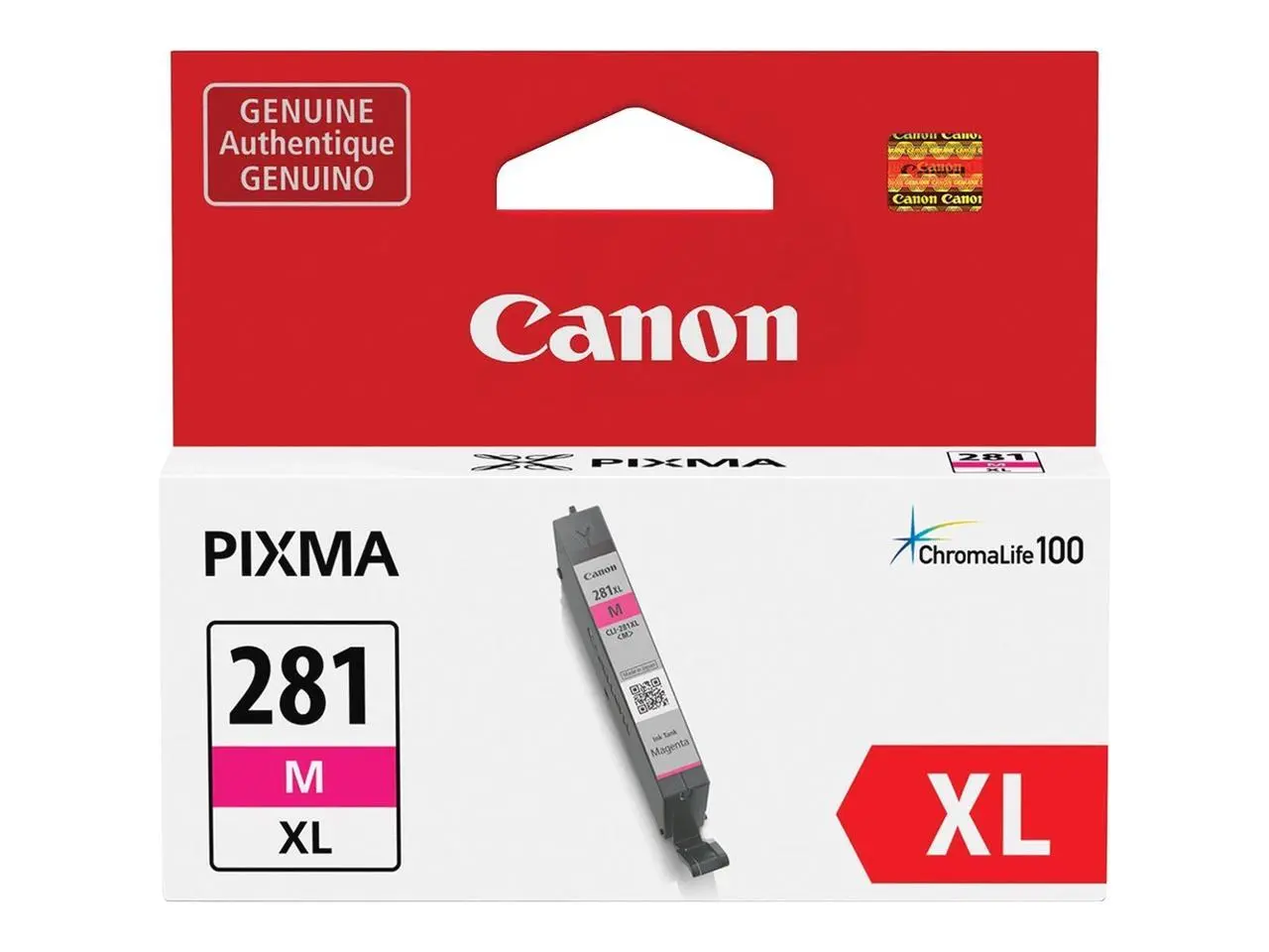 Canon CLI-281XL Original Ink Cartridge - Magenta - Inkjet - 1 Each Canon CLI-281XL Original Ink Cartridge - Magenta - Inkjet - 1 Each