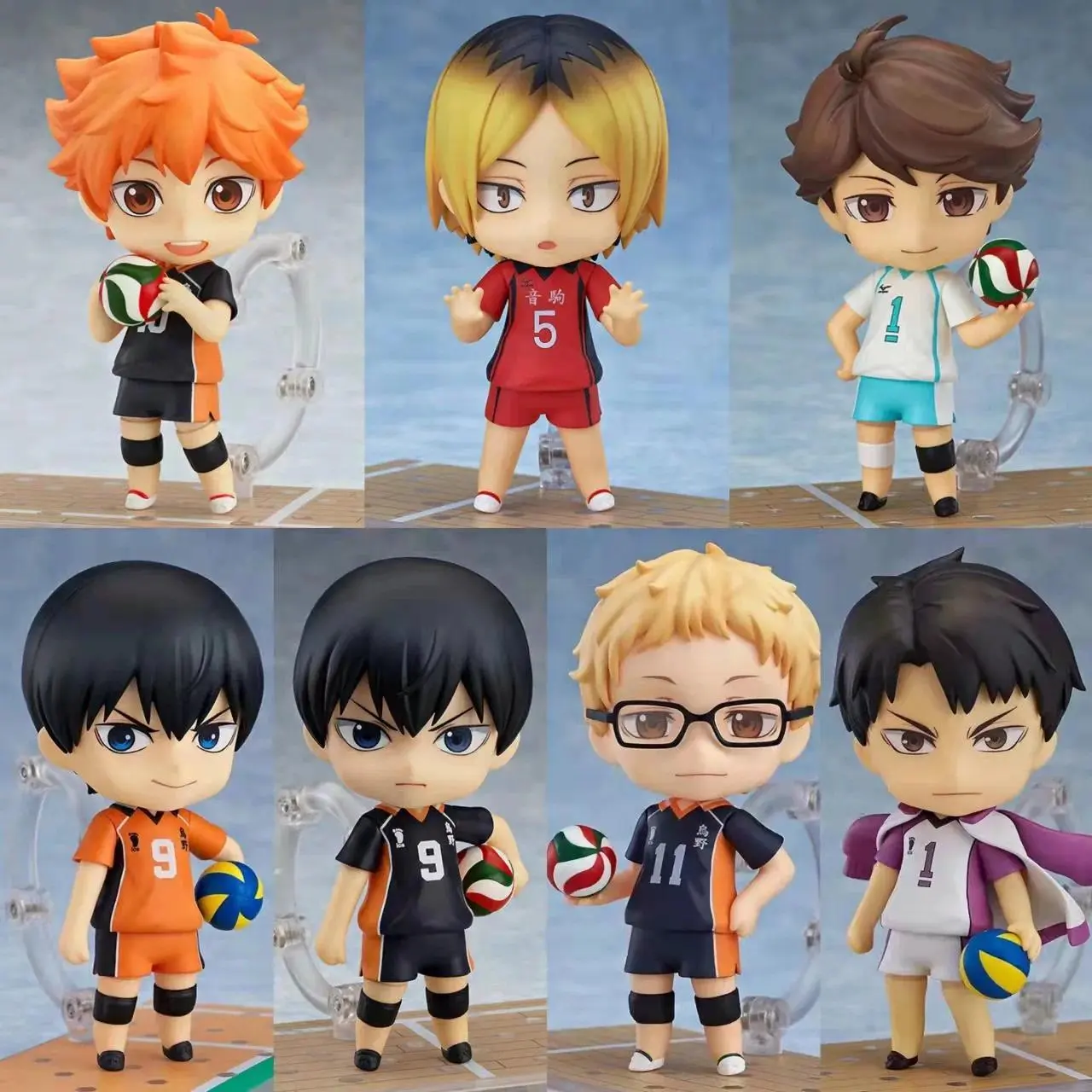 10CM Haikyuu Anime Figure #605 Kozume Kenma Action Figure #461 Shoyo Hinata/Tetsuro Kuroo/Tobio Kageyama Figurine Model Toy Gift
