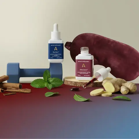 Apothékary AM to PM Duo - Support your full day rhythm - Support Metabolism & Promote Sleep Liquid Herbal Drops* | Made in the USA Stress Resilience Metabolic Maintenance Botanical Supplement Cortisol Liquid Drops