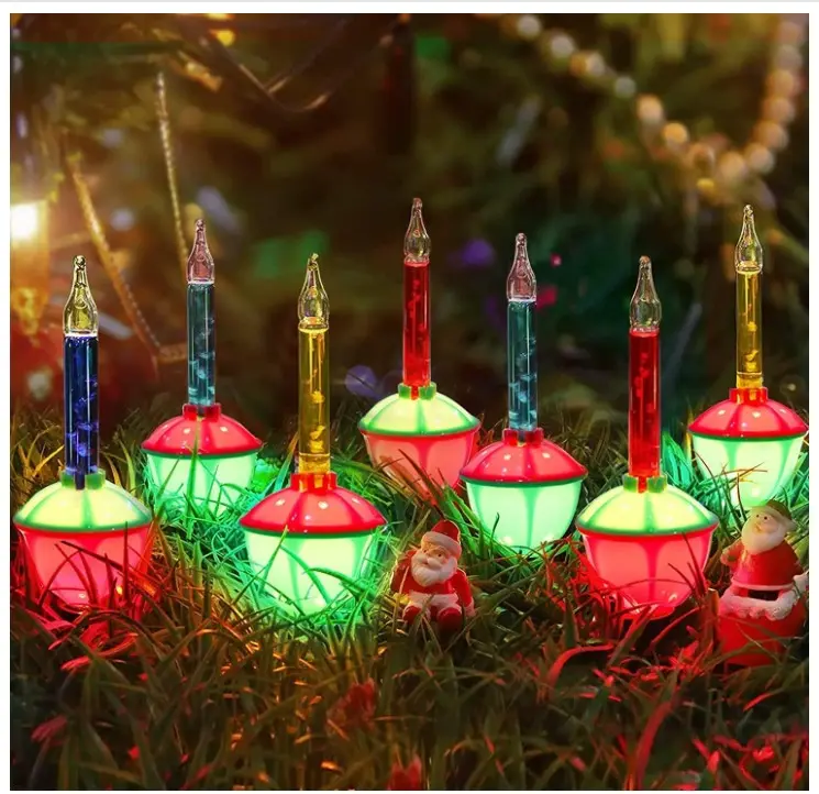 Multicolour Christmas Bubble Lights UL Listed Vintage Christmas String Lights for Christmas Tree Lighting Decor, Indoor, Wreath, Garland, Xmas, Party, House, Christmas Decorations, Green