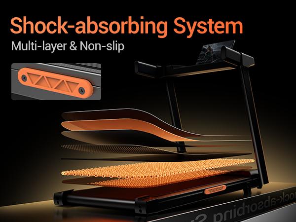 Incline Treadmill with Handle for Home and Office, Folding Treadmills with 300 Lbs Weight Capacity, 3.0HP Quiet Walking Pad Treadmill, Three LED Screen Display SpringStatements