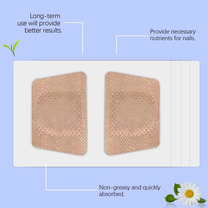 Fungal Nail Patches, Fungal Nail Treatment Patches, 32 Patches Multi-Purpose Toenail Repair Treatment Pads, 8-Hour Nail Treatment Restores Healthy Appearance