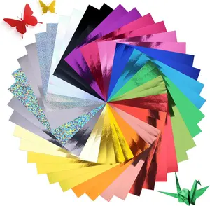 Oleitodh Metallic Cardstock Paper Bulk 200 Sheets 20 Colors 8.5x11 Foil Board 250gsm for Crafting Card Making Invitations Decorations Assorted Glitter Mirror Finish scrapbook supplies scrapbook supplies