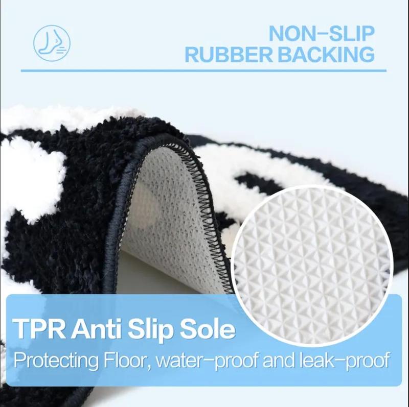 Get Naked Bath Mat, Cute Bathroom Rug for Bathroom Mat, rregular Non Slip ShowerFloor MatUltra Soft Mat Funny Bathroom Decor Soft Water-absorbent Anti-slip Floor