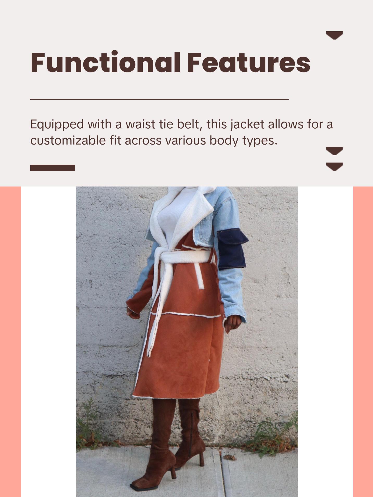 "DOUBLE DOSE" PATCHWORK JACKET