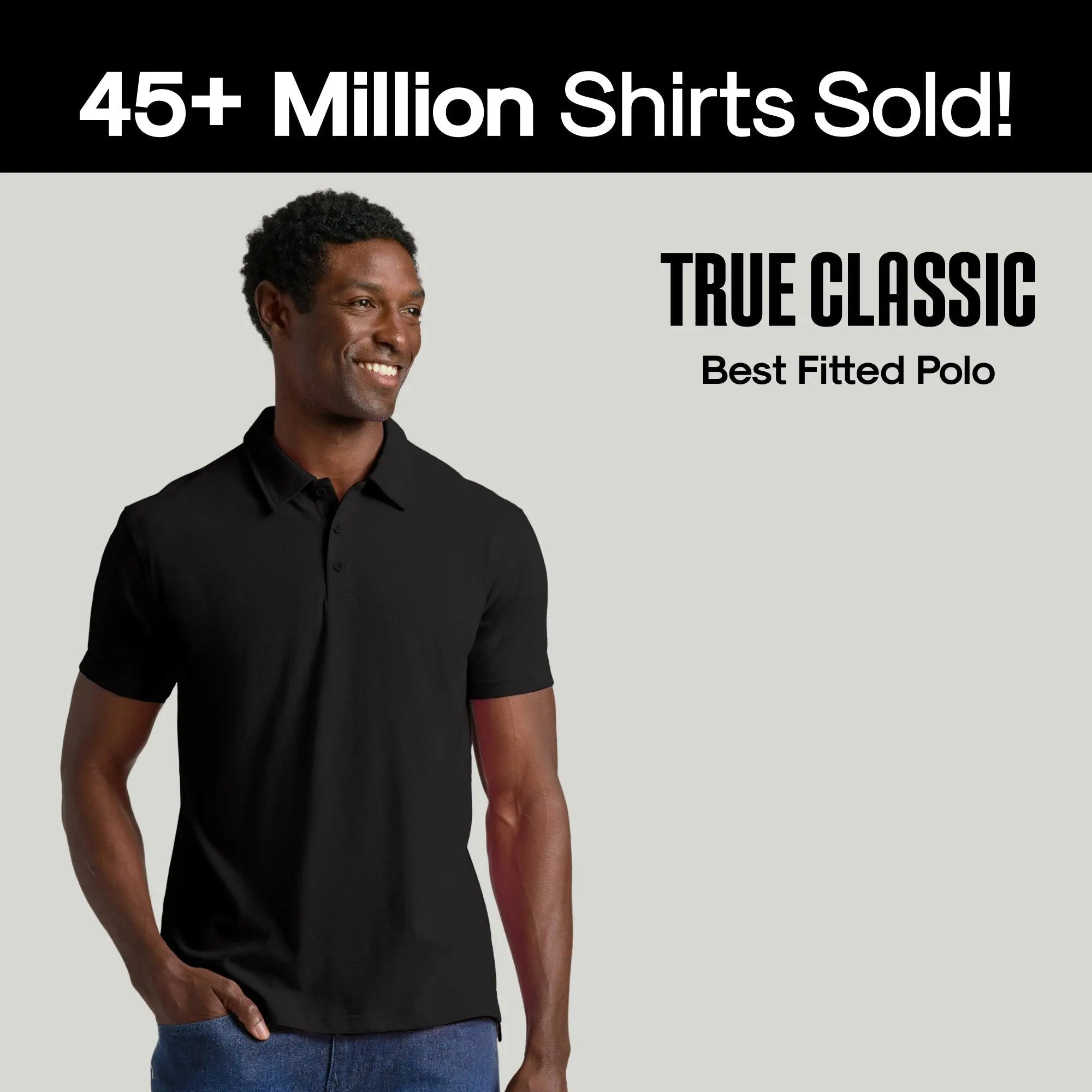 True Classic Men’s Classic Short Sleeve Polo Shirt – Premium Comfort Fit for Everyday Wear, Workwear, or Blue Collar Men Gifts