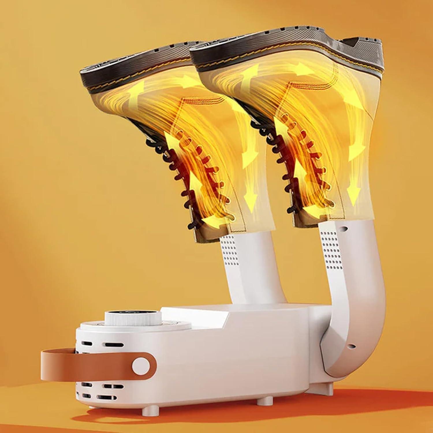 Foldable and adjustable shoe dryer, quick heat drying, intelligent temperature control, automatic timing, portable home deodorizer for shoes Foldable and adjustable shoe dryer, quick heat drying, intelligent temperature control, automatic timing, portable home deodorizer for shoes