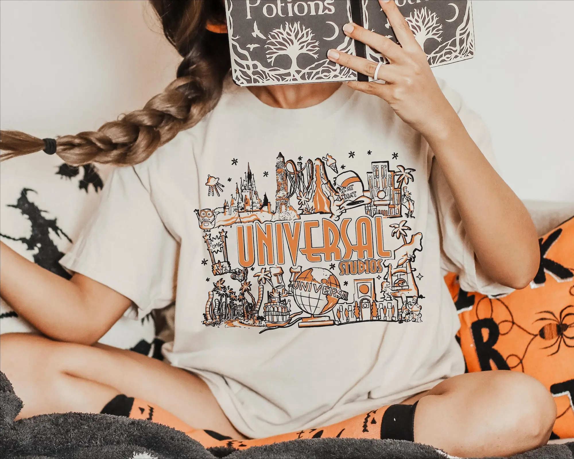 Comfort Colors Universal Studios Halloween Shirt, Halloween Tee, land Halloween Sweater, Spooky Season World Halloween T-shirt