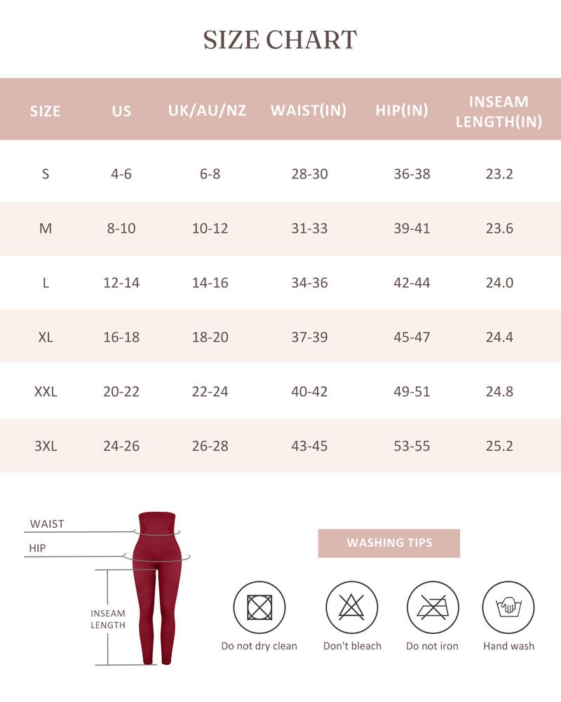 FeelinGirl Essentials High-Waisted Shaping Leggings Pants - Seamless 360° Stretch, Anti-Slip Silicone Waistband, Slimming Tummy Control, Black, Nylon Spandex Blend Springtok