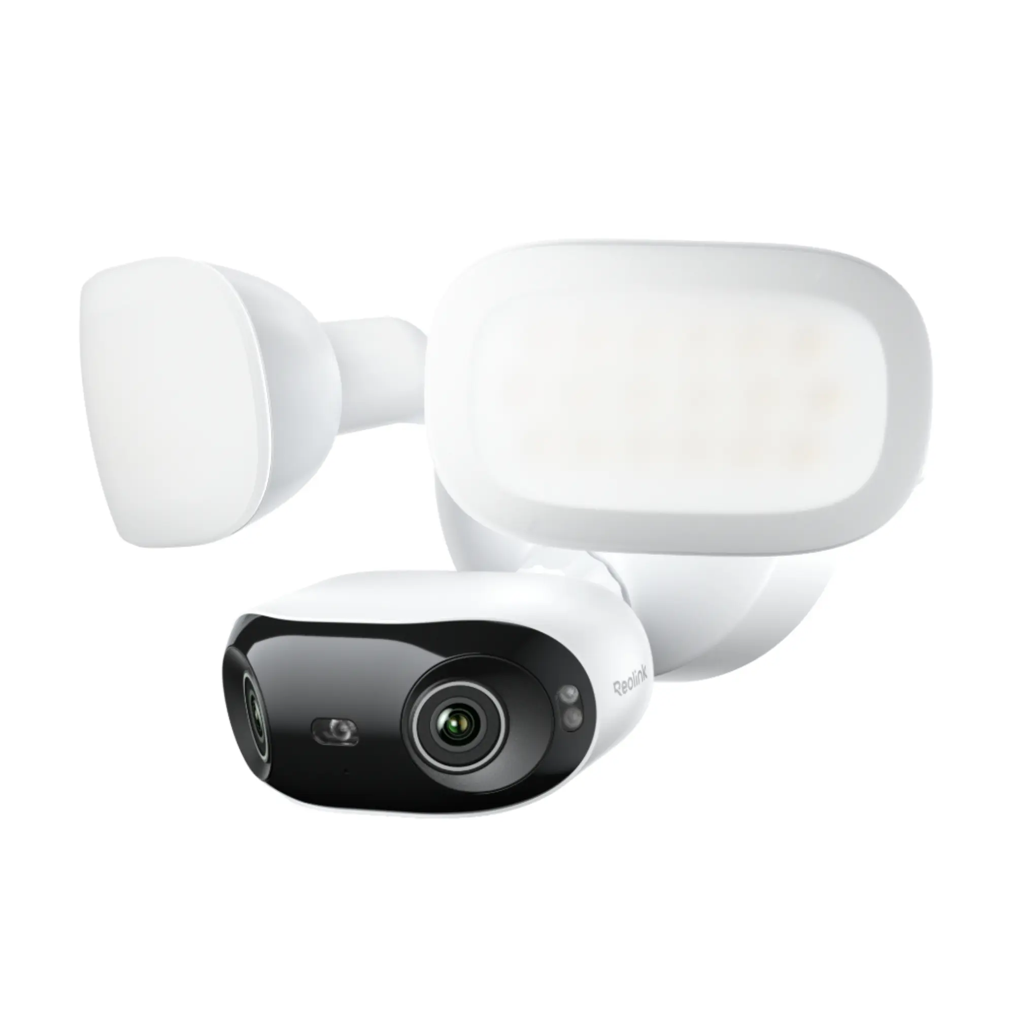Reolink Elite Floodlight Plug-in WiFi 4K 8MP 180° Security Camera, AI Detection, 24/7 Recording, 40ft 3000-Lumen Lighting