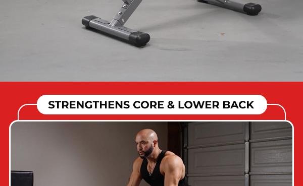 Sunny Health & Fitness Hyperextension Roman Chair, Home Gym Workout Fitness, Back Extension, Abs & Glute Training, Adjustable & Foldable, Ergonomic Pads, Heavy-Duty Frame, 250 lbs Capacity Sunny Health & Fitness Hyperextension Roman Chair, Home Gym Workout Fitness, Back Extension, Abs & Glute Training, Adjustable & Foldable, Ergonomic Pads, Heavy-Duty Frame, 250 lbs Capacity