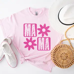 Mama Floral Screen Print Transfer (3 Pack)