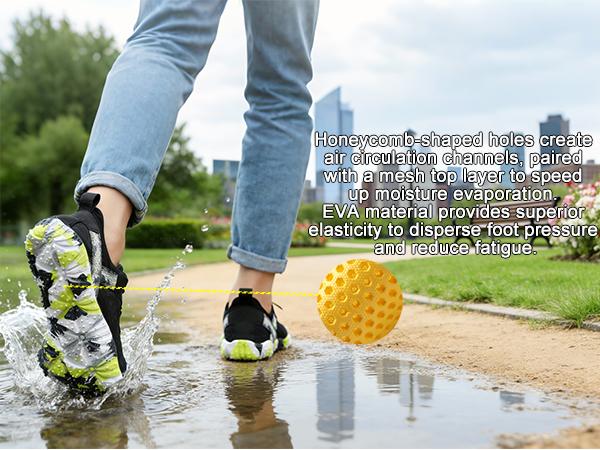 Lxso Barefoot Walking Shoes Women Men Color block Camo Comfortable Water Shoes Beach Outdoor Running Sneakers Casual Trainer Ideal Thanksgiving Christmas Gift