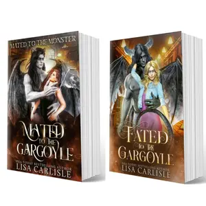 Gargoyle Romance Duet by Lisa Carlisle, two signed paperbacks and more for gothic lovers!