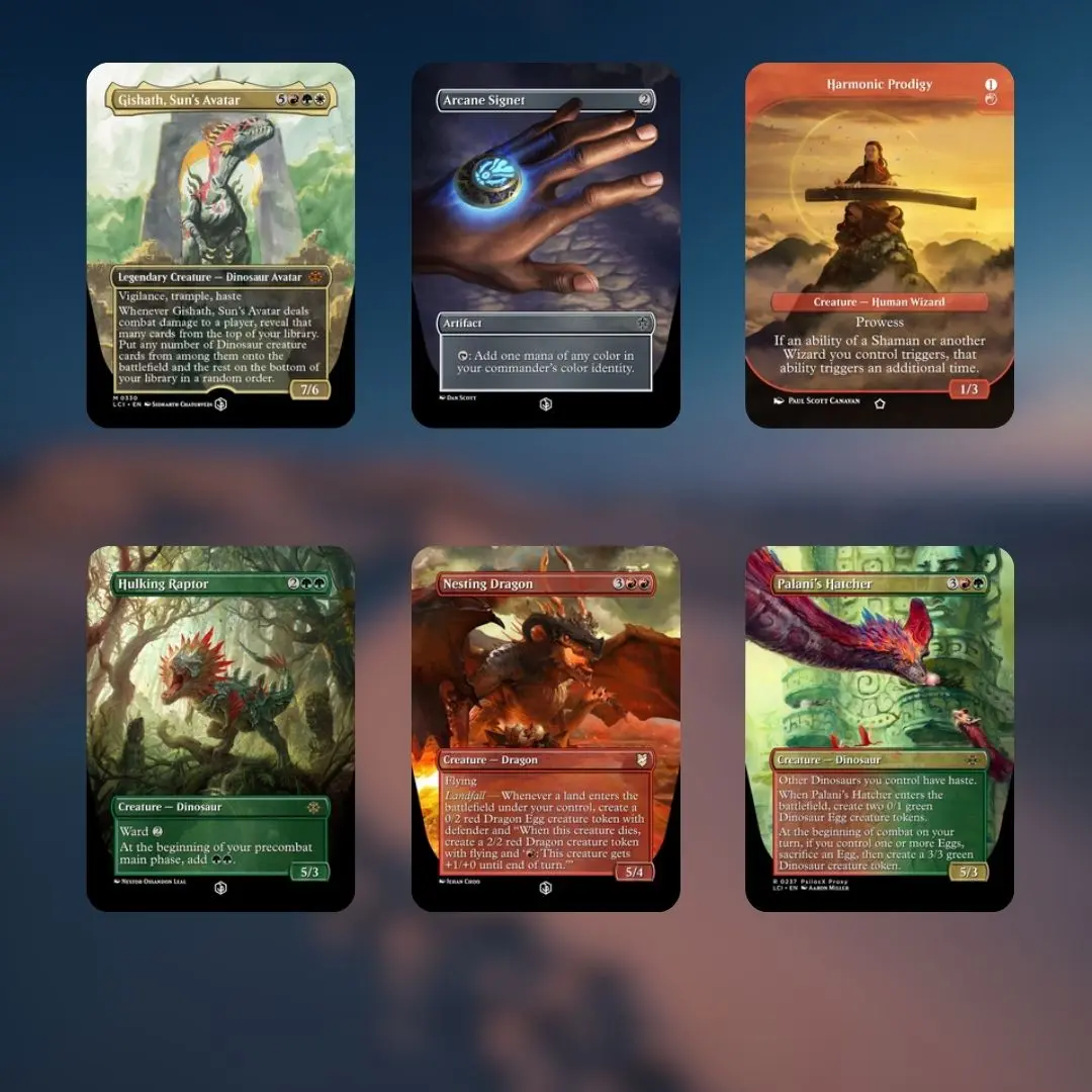 MTG Proxy 100+ Card Commander Deck Atla Palani, Nest Tender Egg Hatch & Big Creature MTG Proxy 100+ Card Commander Deck Atla Palani, Nest Tender Egg Hatch & Big Creature