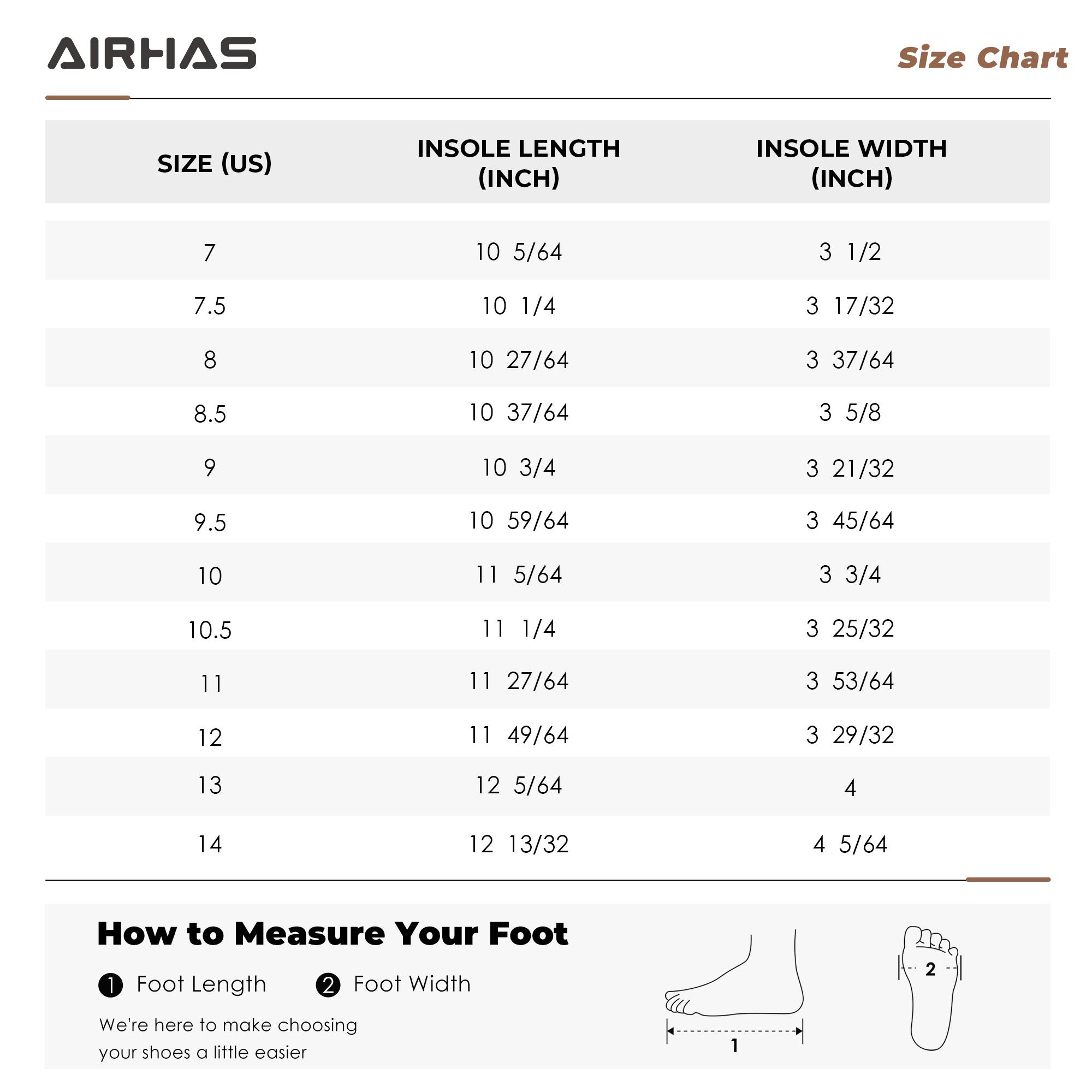 AIRHAS Men’s Zero-Drop Barefoot Trail Running Shoes with Anatomical Toe Cap — Gym & Cross-Training Sneakers