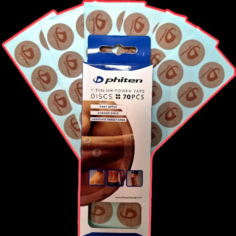 Phiten Titanium Power Tapes (70 pieces)