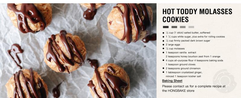 [BF&CM]HONGBAKE Diamond-Texture Baking Sheet Pan Set, Non-Stick Cookie Sheets, Teflon-Free Heavy Duty Bakeware - 3 Sizes, Baker, Pink Kitchenware Cooking