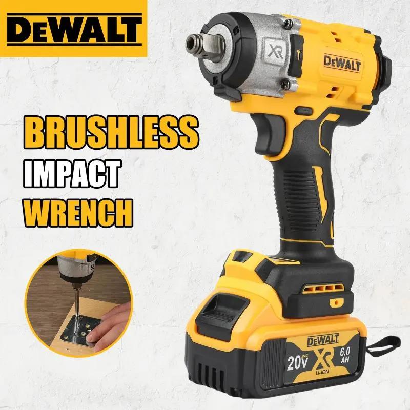 DEWALT New DCF922 Cordless Impact Wrench 1/ 2inch High Torque 205N.m Variable Speed Electric Wrench Suitable for 20V Battery