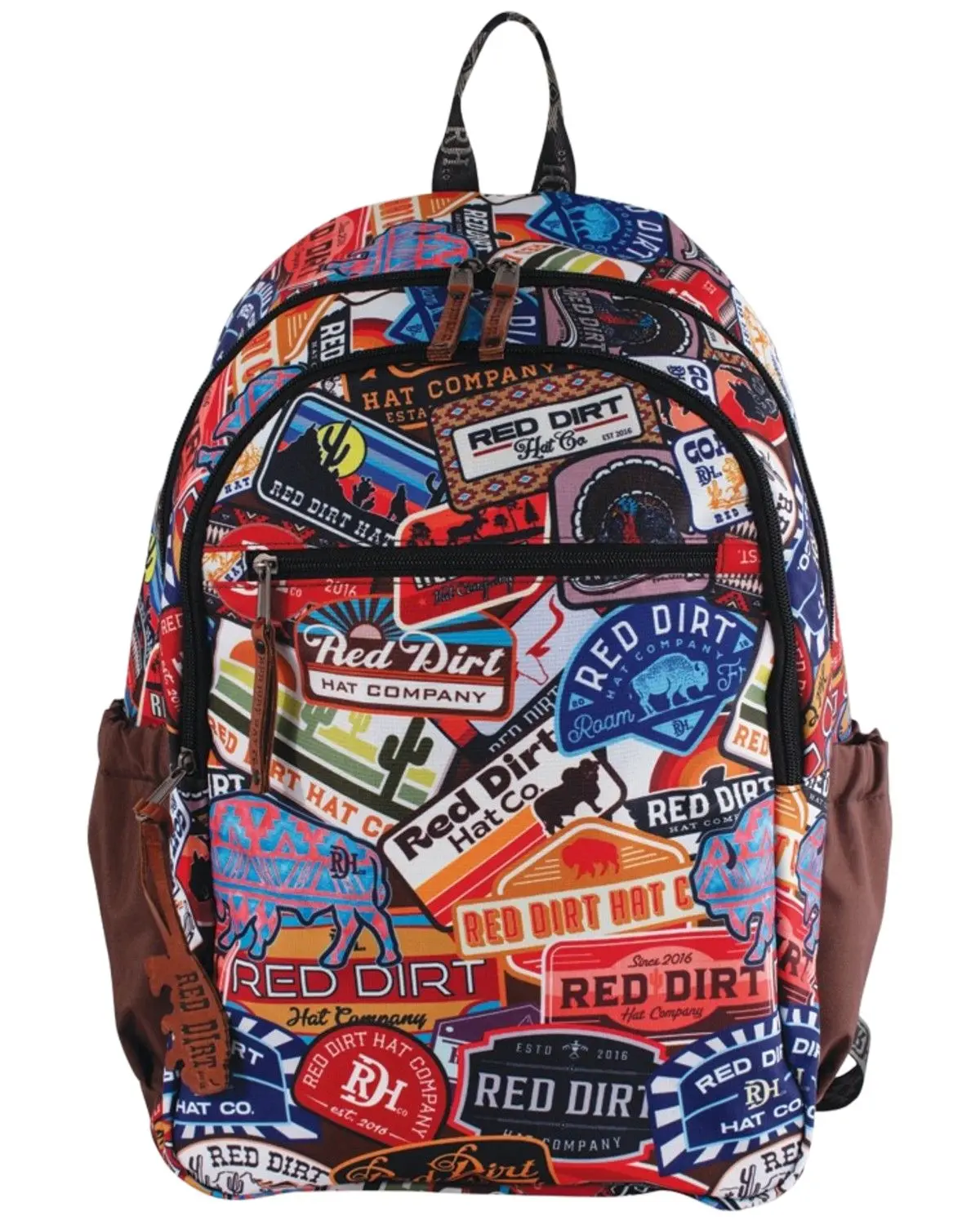 Red Dirt Hat Unisex Patch Mash Up Backpack - 2510289554