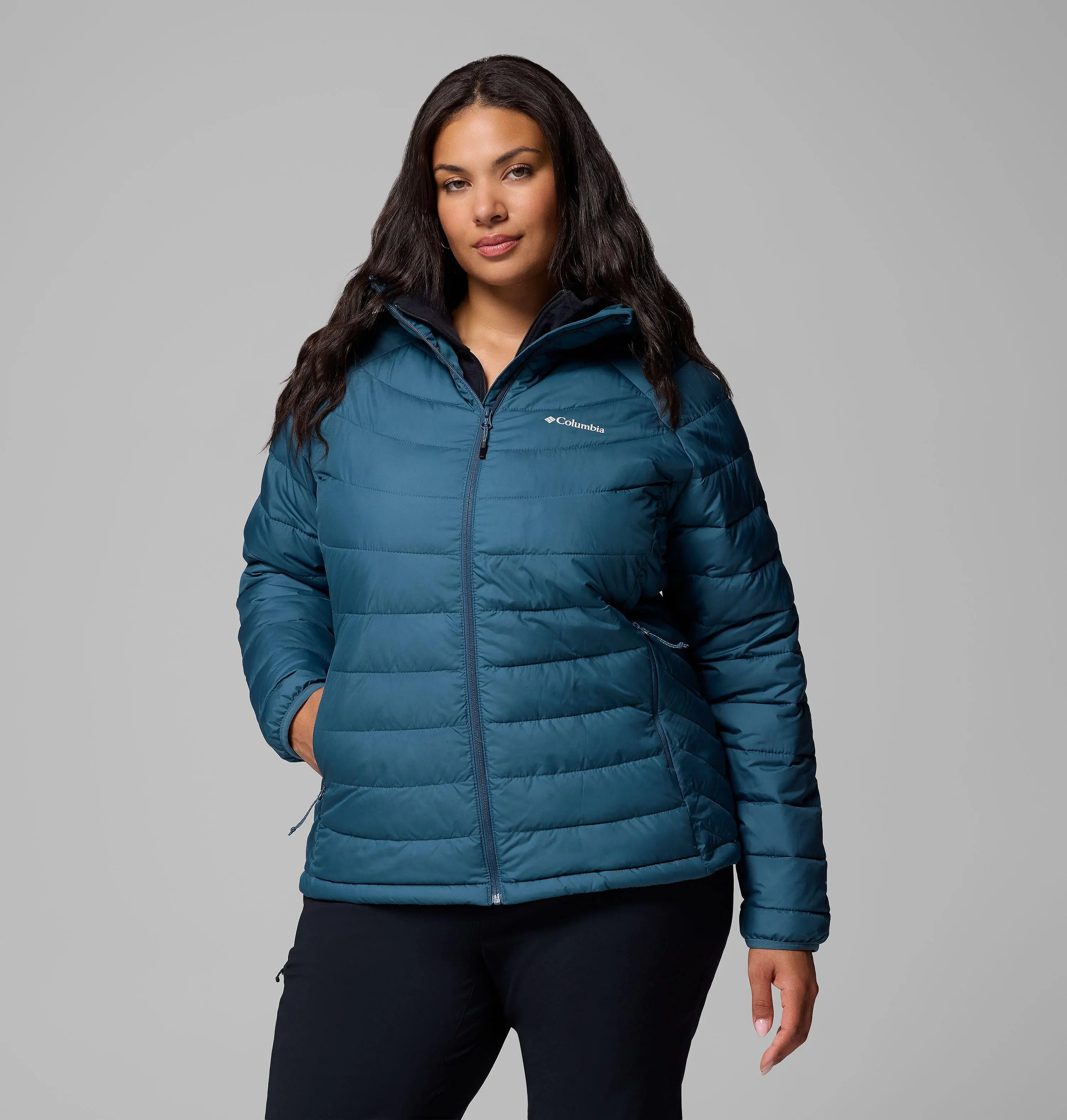 Women's Powder Lite II Hooded Jacket - Plus Size