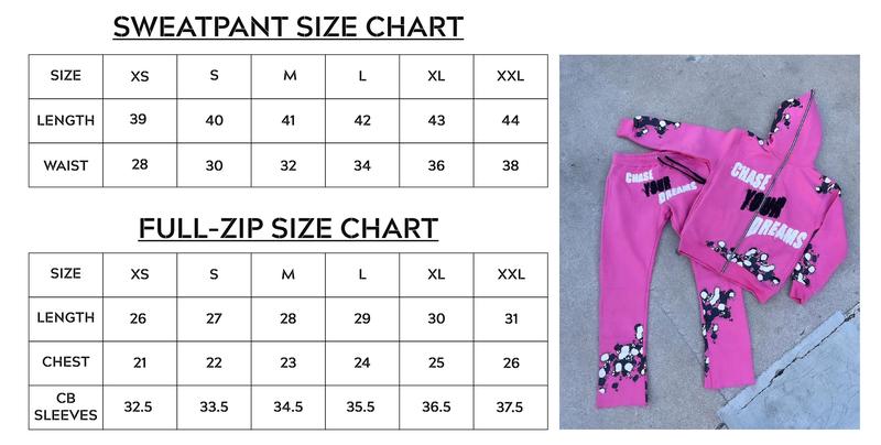 CYD Pink Set Distressed