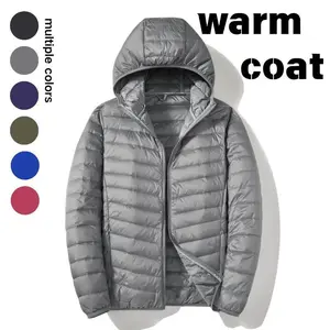 Hooded waterproof duck down jacket