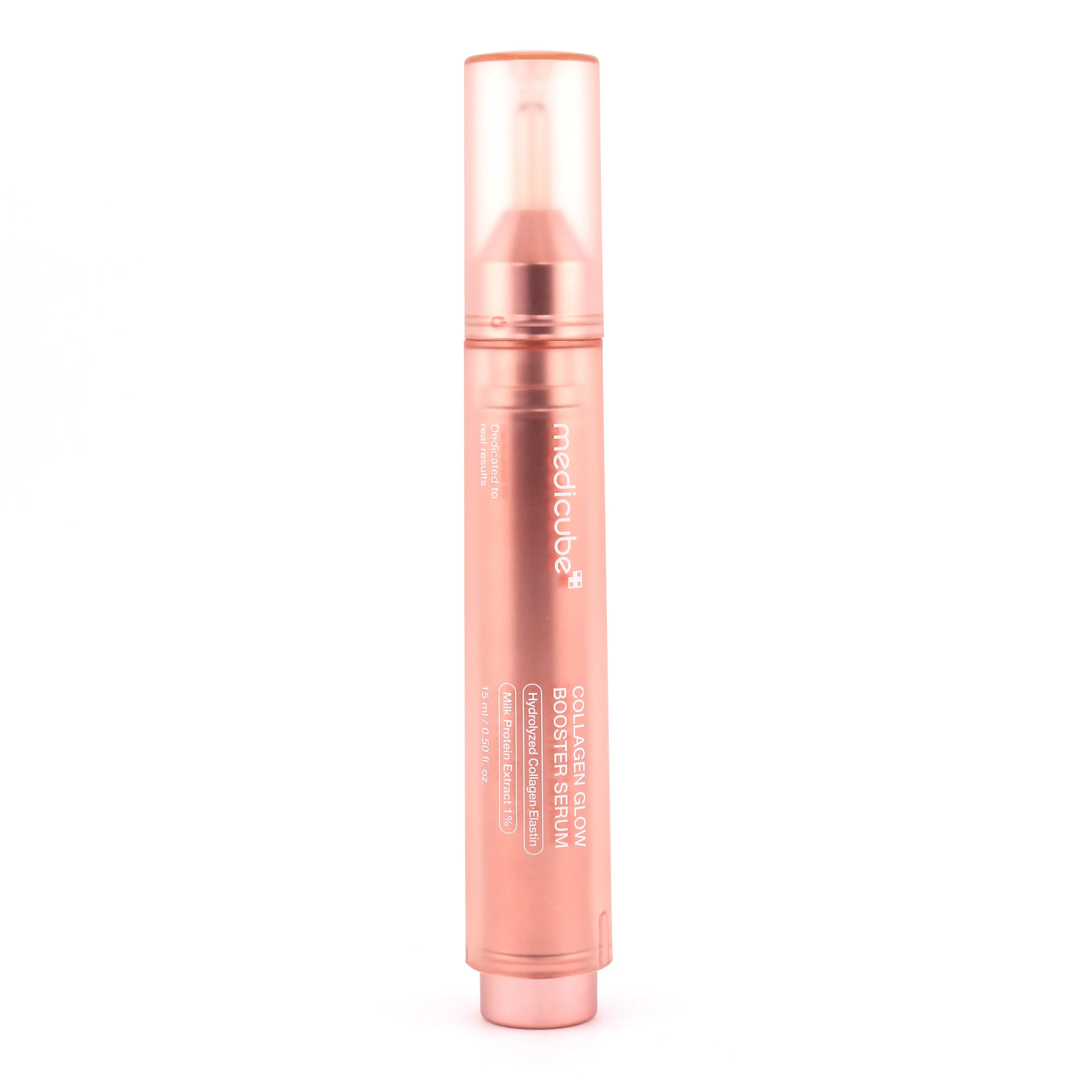 Medicube Collagen Glow Booster Serum (15ml) - Multi-Peptide, Hyaluronic Acid, Vitamin C Formula for Restore, Hydration, Sensitive Skin, Smoother Texture & Glowup Radiance, Radiant