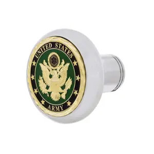 United Pacific – Army Military Medallion Air Valve Knob