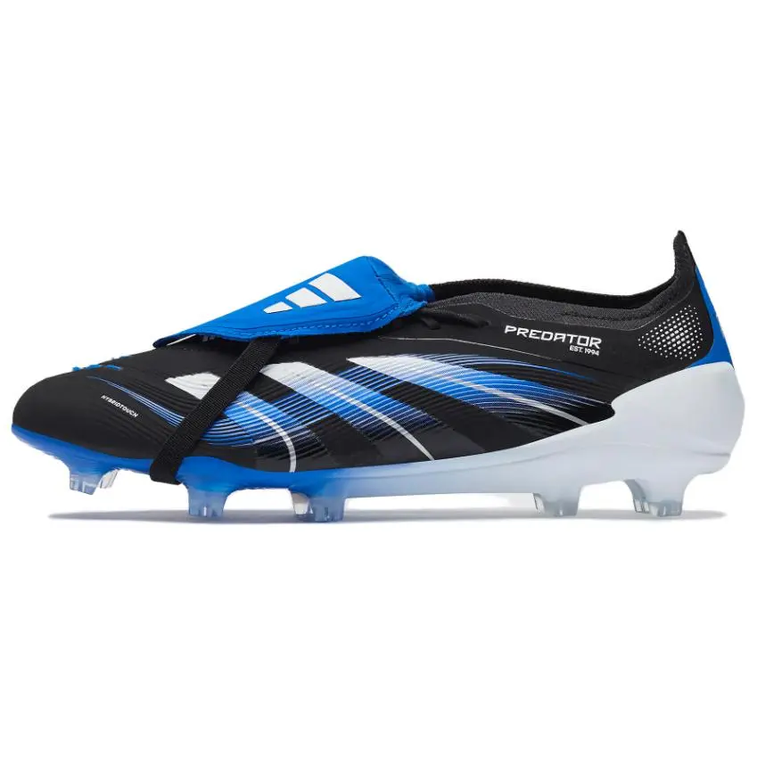 Jude Bellingham x adidas Predator Elite Foldover Tongue FG Football Boots - Glory Blue, Lightweight, Responsive Touch, Precision and Control, True To Size