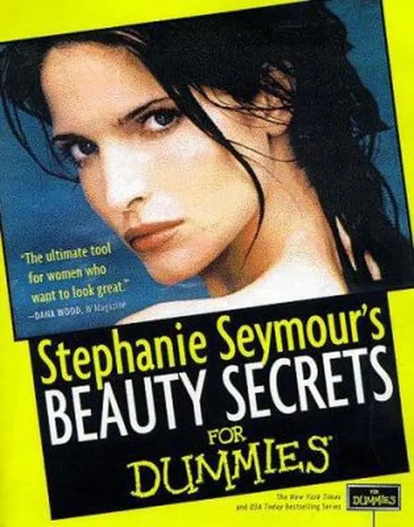 Used Book - Beauty Secrets For Dummies by Stephanie Seymour (Softcover, Published 1998) - English Hair & Makeup Tutorial Guide with Beauty Advice