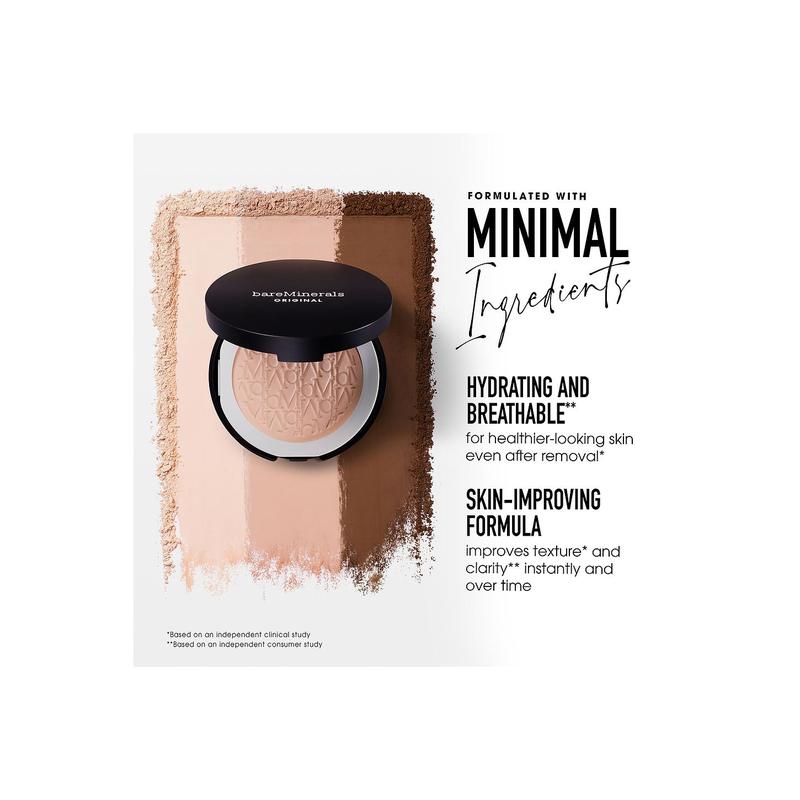 bareMinerals Original Pressed Powder Foundation Mineral SPF 15 in Fairly Light 03 bareMinerals Original Pressed Powder Foundation Mineral SPF 15 in Fairly Light 03