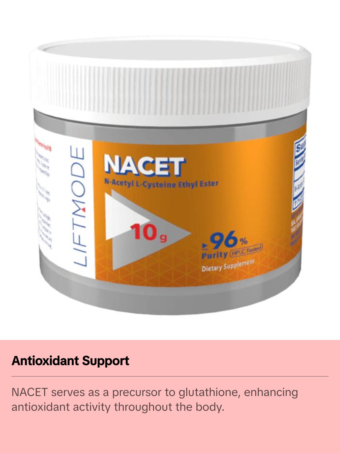 NACET (N-Acetylcysteine Ethyl Ester) Powder