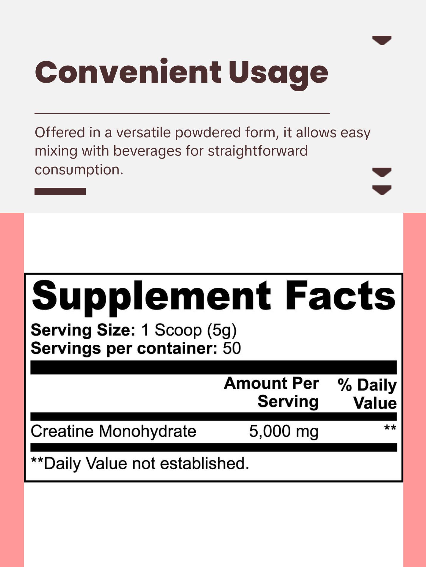 Creatine Monohydrate